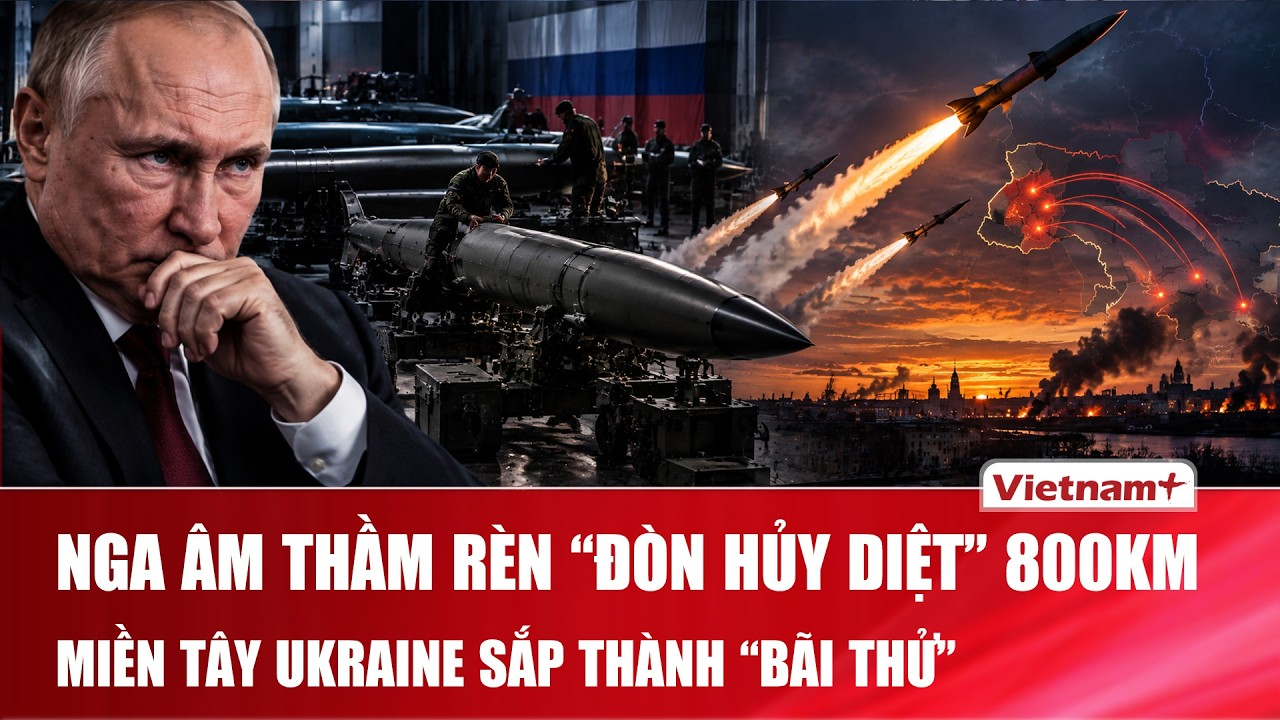 Nga “chơi lớn” với tên lửa tầm bắn 800km, Ukraine “lo sốt vó” loạt mục tiêu nằm trong “tầm ngắm”