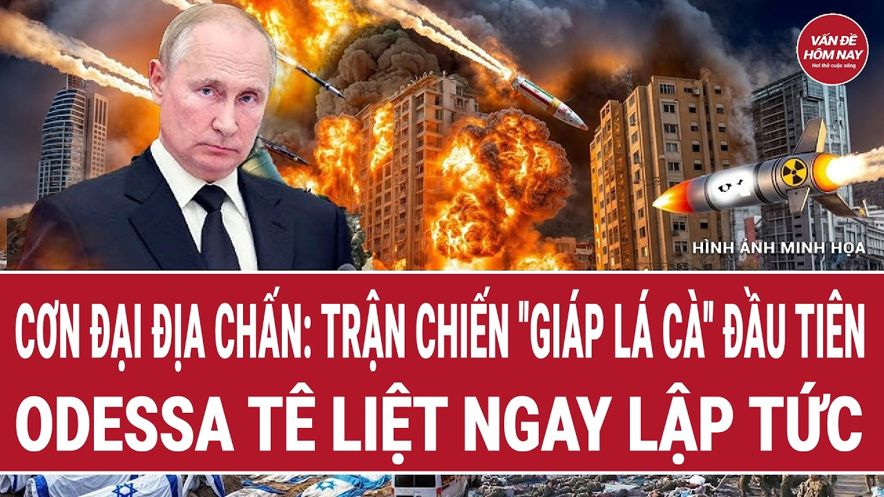 Vấn đề hôm nay 13/9: Cơn đại địa chấn: Trận chiến “giáp lá cà” đầu tiên; Odessa tê liệt ngay lập tức