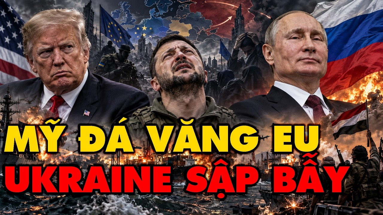 Nga Mỹ đi đêm, Ukraine sập bẫy, châu Âu bị gạt ra ngoài, Putin khẳng định Nga rất gần chiến thắng