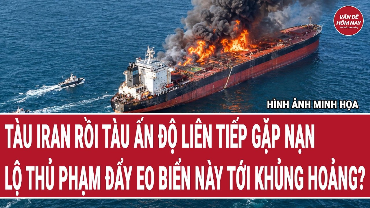 Thế giới 14/9:Tàu Iran rồi tàu Ấn Độ liên tiếp gặp nạn, lộ thủ phạm đẩy eo biển này tới khủng hoảng?