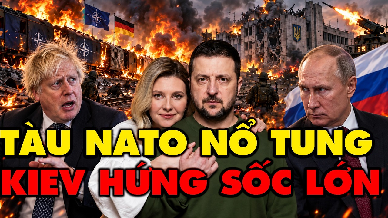 Nga nã trúng tàu chở lãnh đạo NATO, Đức đòi nợ Kiev, Zelensky hứng cú sốc lớn
