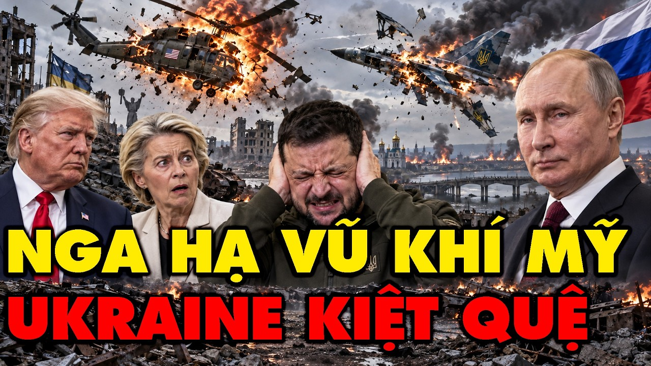 Nga phá hủy vũ khí Mỹ, Ukrain khánh kiệt hoàn toàn vẫn hăng hái muốn chiến tranh