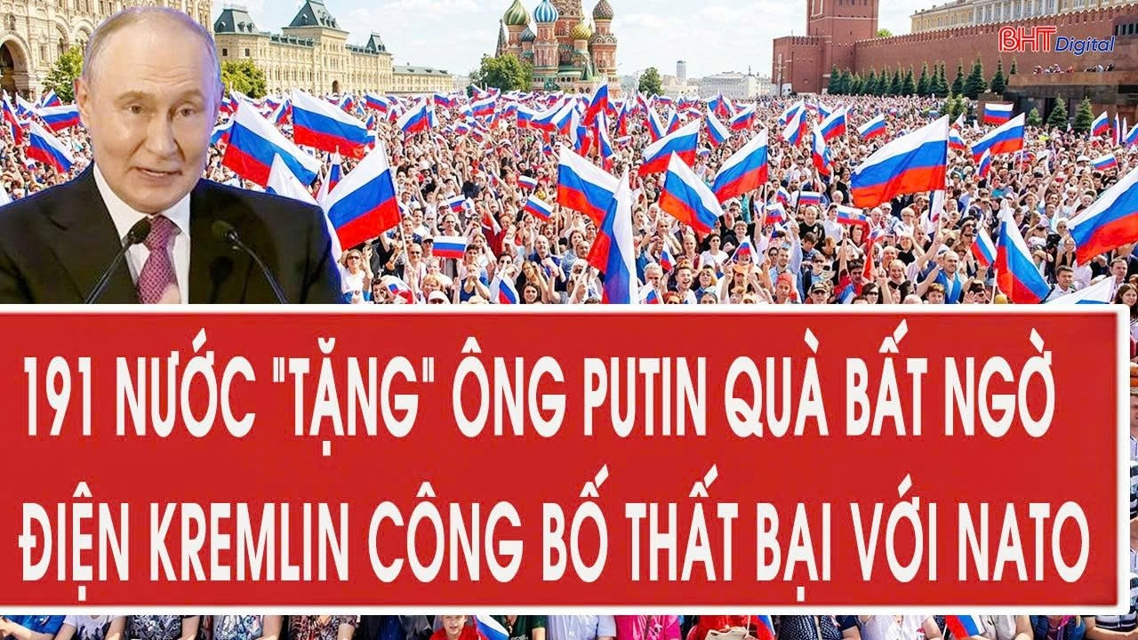Tâm điểm quốc tế 16/9: 191 nước “tặng” ông Putin quà bất ngờ, Điện Kremlin công bố thất bại với NATO