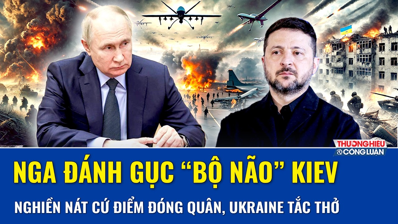 Thời sự Quốc tế sáng 16/9: Nga đánh gục “bộ não” Kiev, nghiền nát cứ điểm đóng quân, Ukraine tắc thở