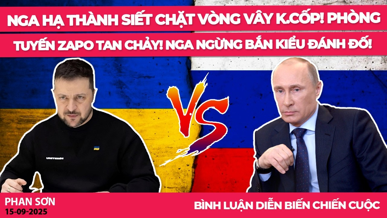 Nga hạ thành siết chặt vòng vây K.Cốp! Phòng tuyến Zapo tan chảy! Nga ngừng bắn kiểu đánh đố!