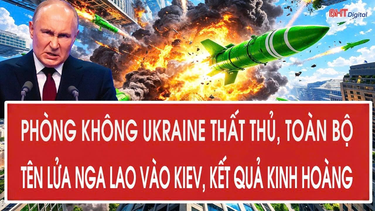 Nga-Ukraine 18/9: Phòng không Ukraine thất thủ, toàn bộ tên lửa Nga lao vào Kiev, kết quả kinh hoàng