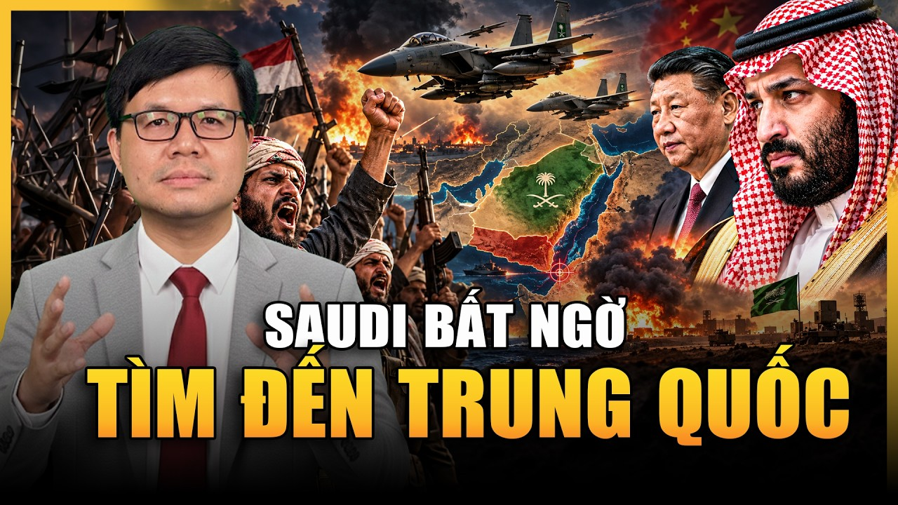 Ả Rập Saudi Bị Ép Trên Nhiều Hướng: Houthi Dựng Tuyến Phòng Thủ 20 Km, Riyadh Cầu Viện Trung Quốc