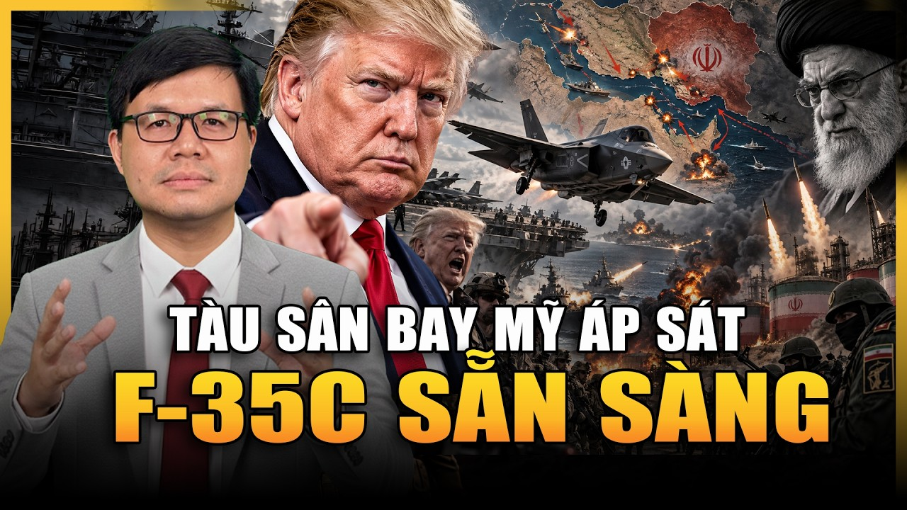 F-35C, Super Hornet Áp Sát Iran: Mỹ Phô Diễn Năng Lực Tấn Công Từ Biển Ả Rập