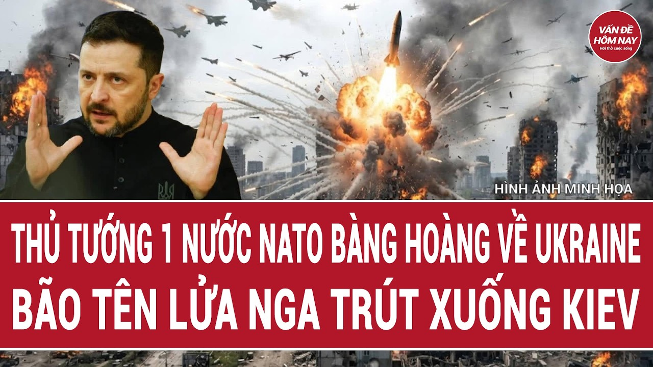 Bản tin 21/9: Thủ tướng 1 nước NATO bàng hoàng về Ukraine; Bão tên lửa Nga trút xuống Kiev