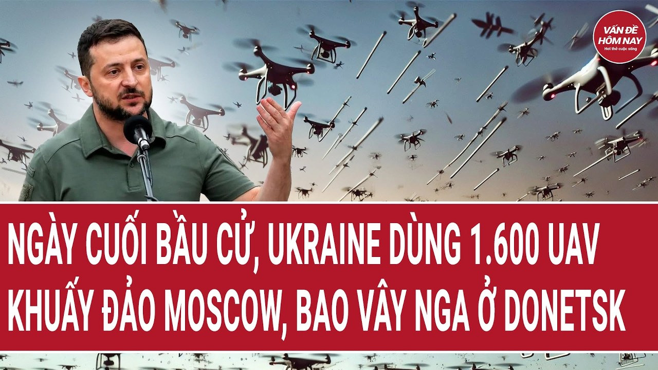 Điểm nóng 21/9: Ngày cuối bầu cử, Ukraine dùng 1.600 UAV khuấy đảo Moscow, bao vây Nga ở Donetsk