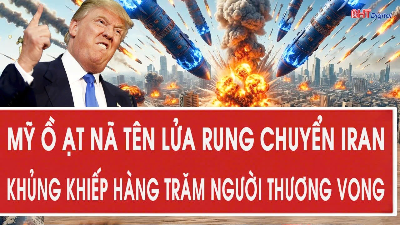 Chiến sự Mỹ – Iran 3/9: Mỹ ồ ạt nã tên lửa rung chuyển Iran, khủng khiếp hàng trăm người thương vong