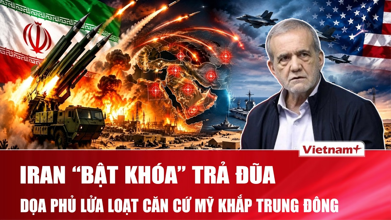 Iran “bật khóa” trả đũa, dọa phủ lửa căn cứ Mỹ khắp Trung Đông, Washington sắp hứng ác mộng
