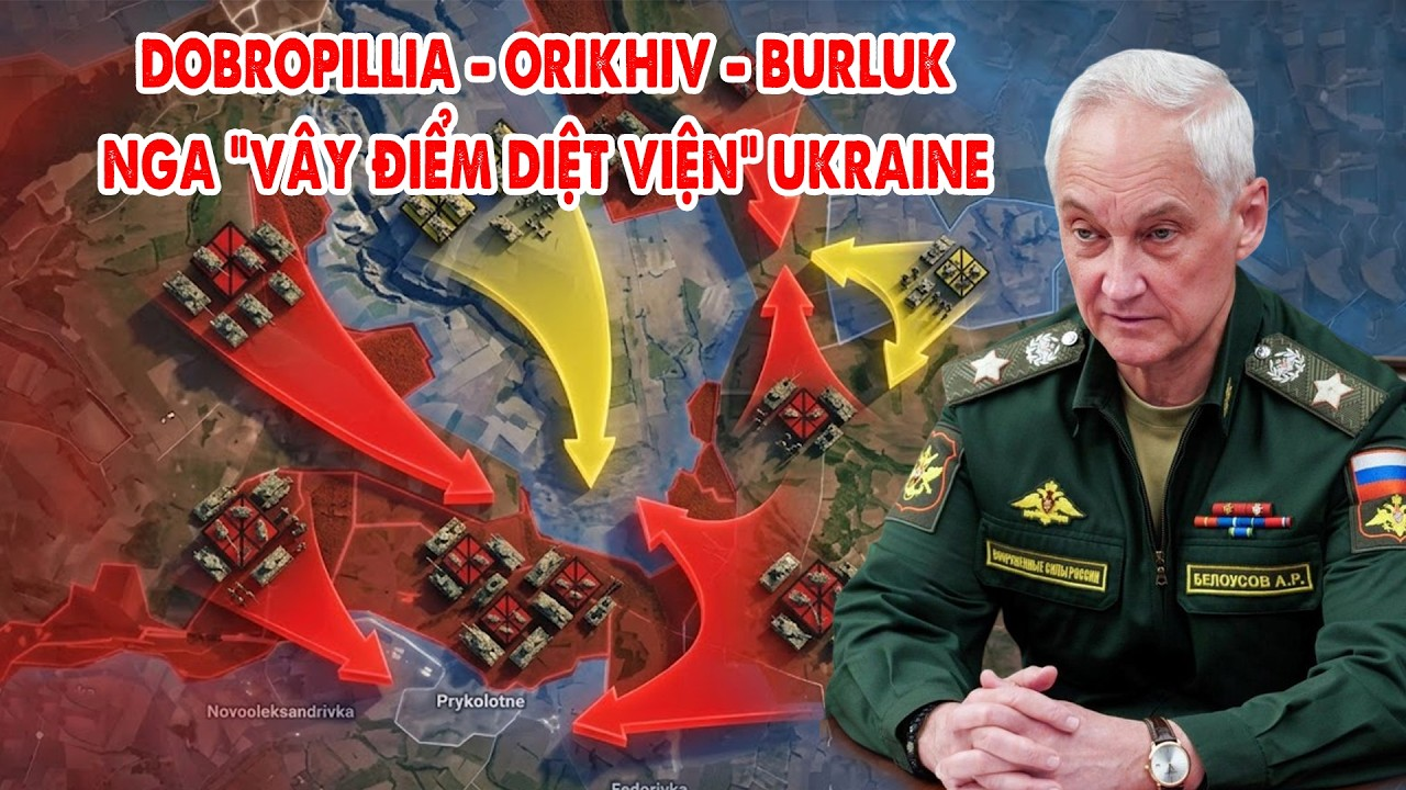 Bản đồ Dobropillia, Orikhiv, Burluk: Phân tích chiến thuật cô lập của Nga –