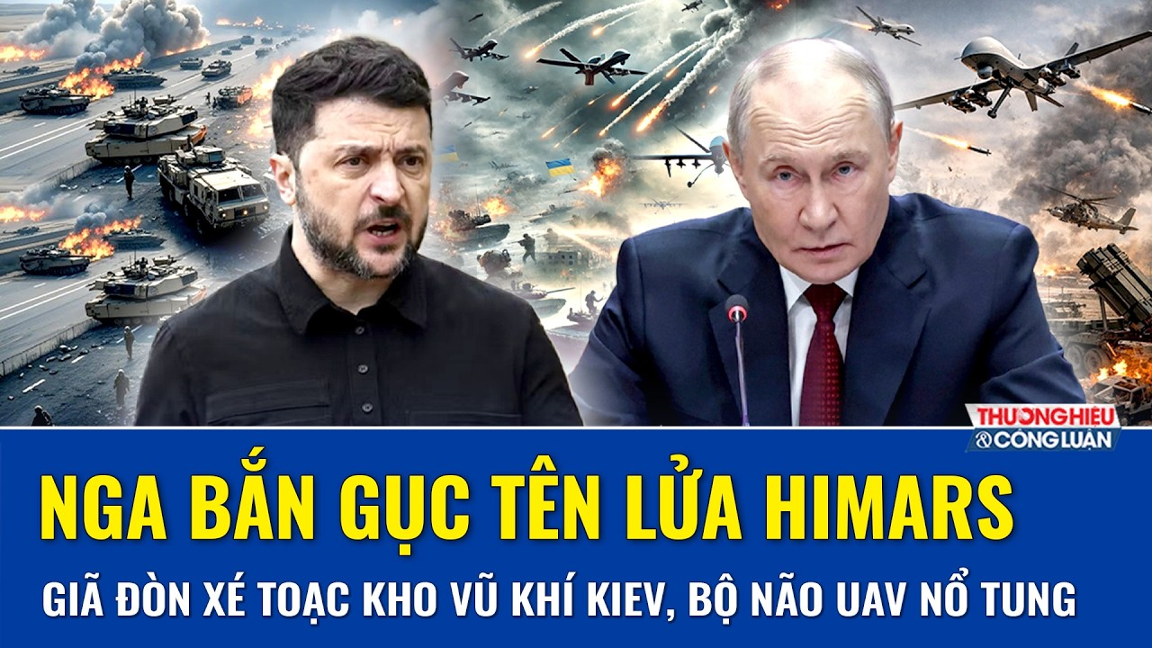 Thời sự Quốc tế trưa 22/9: Nga bắn gục tên lửa HIMARS, xé toạc kho vũ khí Kiev, “bộ não” UAV nổ tung