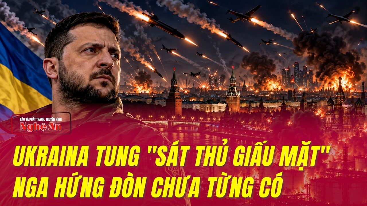 Rúng động, Ukraina tung “SÁT THỦ GIẤU MẶT”, mưa hỏa lực giội xuống Moscow, Nga HỨNG ĐÒN chưa từng có