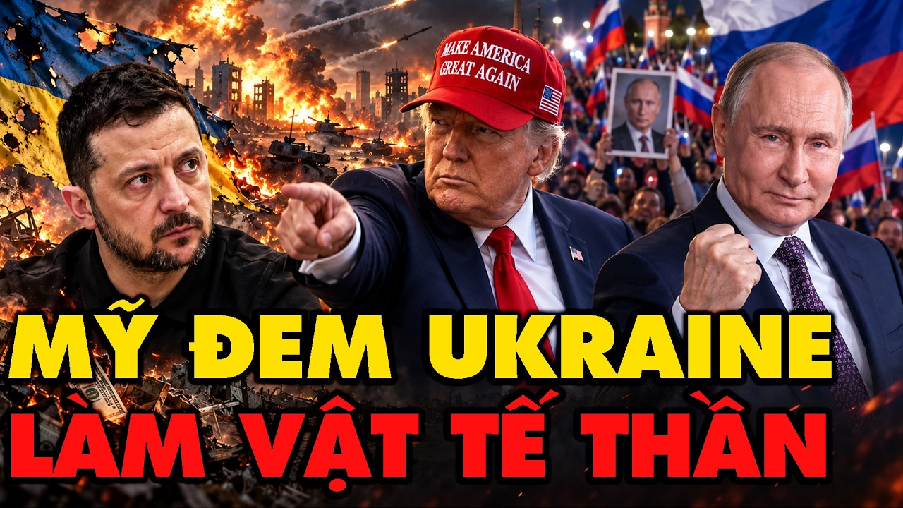 Nga thiêu rụi 150 triệu USD của Ukraine, Mỹ đem Zelensky làm vật tế thần