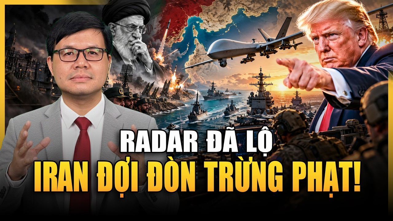 Quân Đội Mỹ Vừa “Giăng Bẫy” Iran? Uav Rơi, Nhưng Mạng Radar IRGC Có Thể Đã Lộ Dấu