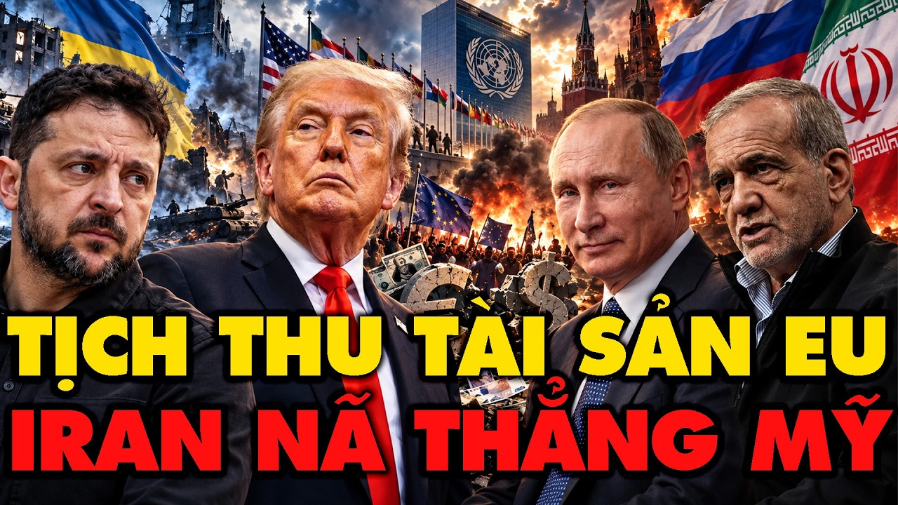Nga tuyên bố tịch thu tài sản phương Tây, Tổng thống Iran lột trần bộ mặt Mỹ, châu Âu nổi loạn