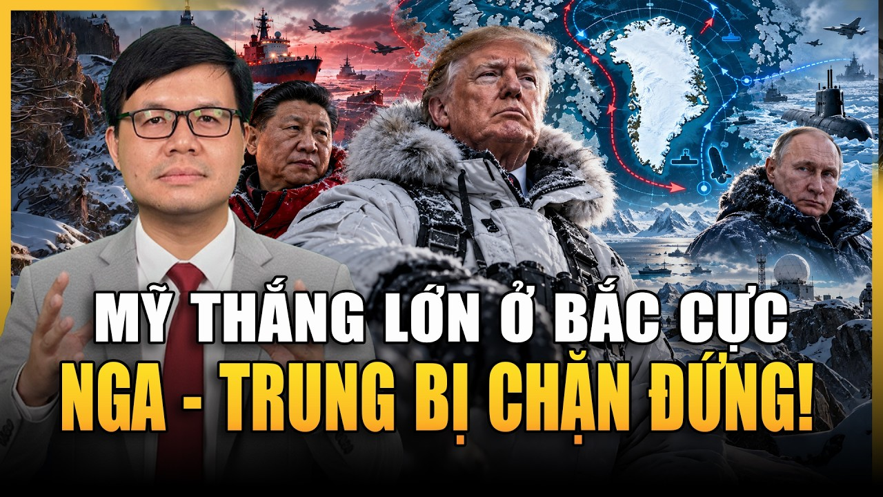 Mỹ Mở Rộng Hiện Diện Tại Greenland: Nga–Trung Quốc Và Ván Cờ Bắc Cực Phía Sau Thỏa Thuận