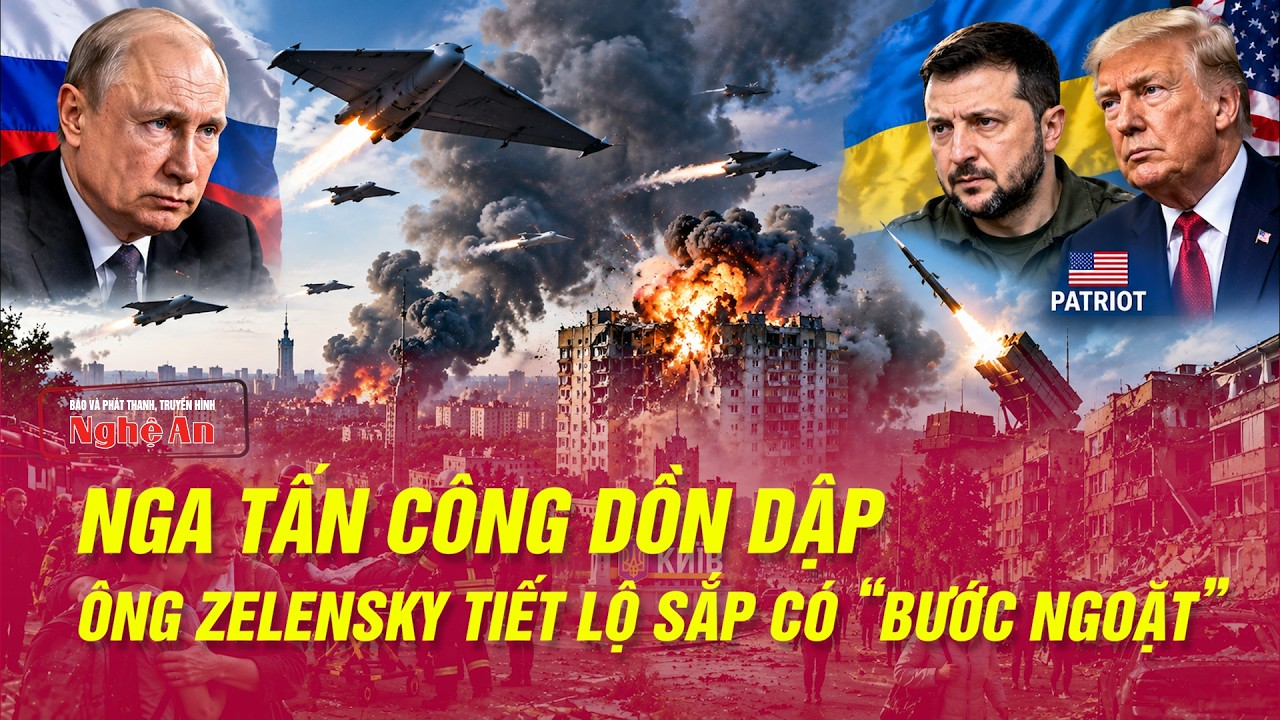 BẤT NGỜ: Nga ĐỔI CHIẾN THUẬT, tấn công thủ đô của Ukraine giữa ban ngày