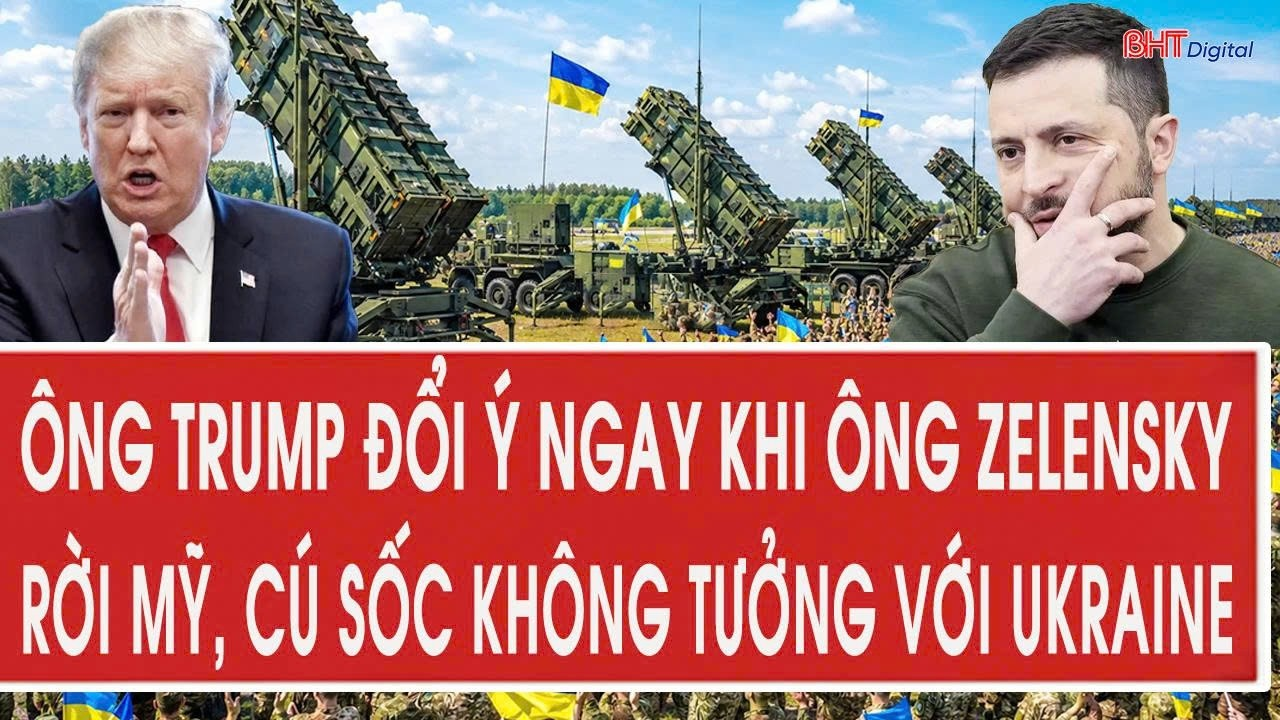 Vấn đề hôm nay 27/9: Ông Trump đổi ý ngay khi ông Zelensky rời Mỹ, cú sốc không tưởng với Ukraine
