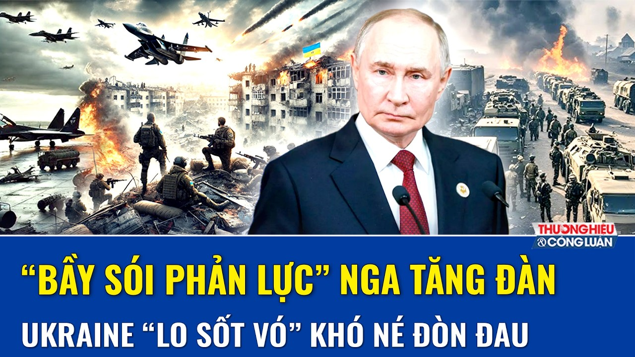TOÀN CẢNH QUỐC TẾ 24H: Nga nã “mưa sắt” tốc độ cao, 1.400 UAV phản lực hướng Ukraine, Kiev căng mình