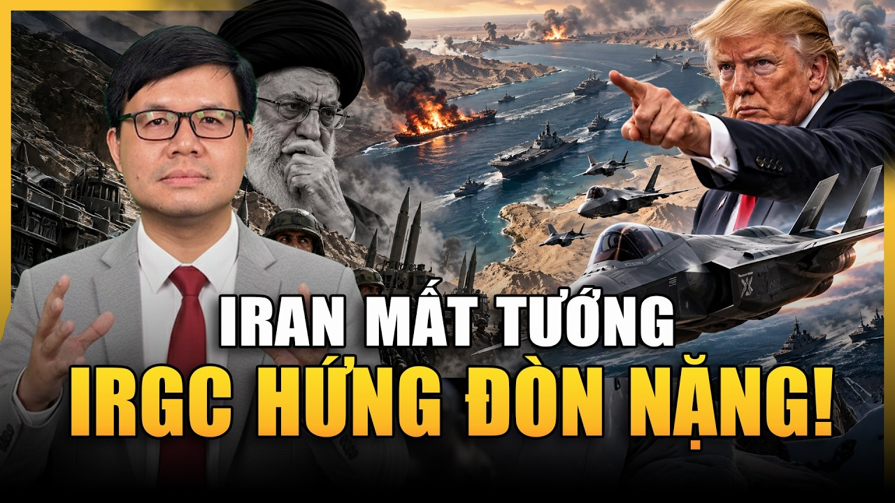 Iran Hứng Đòn Kép: Tướng Irgc Thiệt Mạng, Tàu Bốc Cháy Giữa Điểm Nóng Hormuz