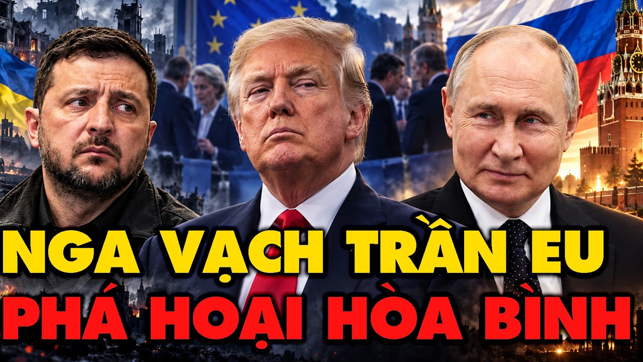 Nga vạch trần âm mưu phá hoại kế hoạch hòa bình Ukraine của châu Âu, Anh và Pháp diễn trò hề