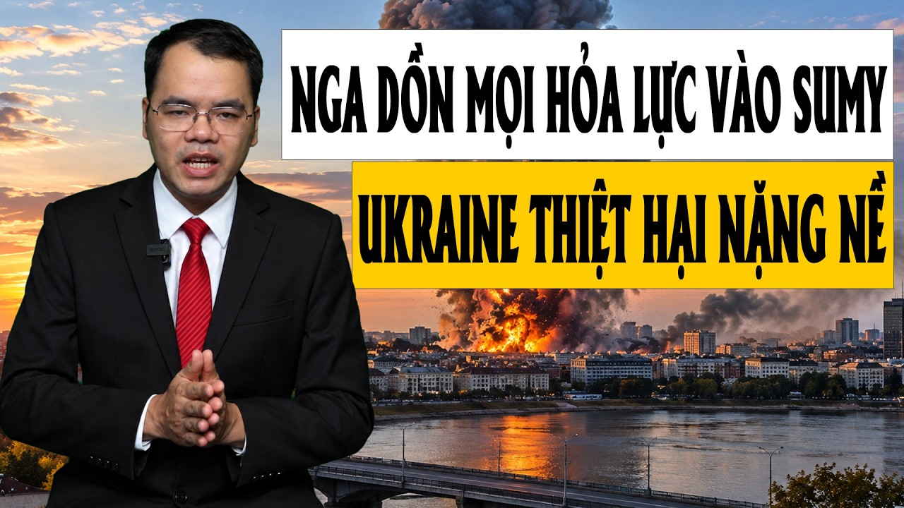 Nga Dồn Hỏa Lực Vào Sumy Gây Thiệt Hại Nặng, Ukraine Tung Ra Vũ Khí Mới |