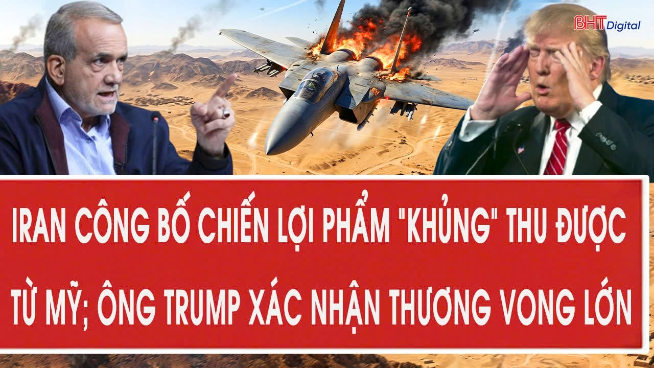 Tâm điểm 4/9: Iran công bố chiến lợi phẩm “khủng” thu được từ Mỹ; Ông Trump xác nhận thương vong lớn